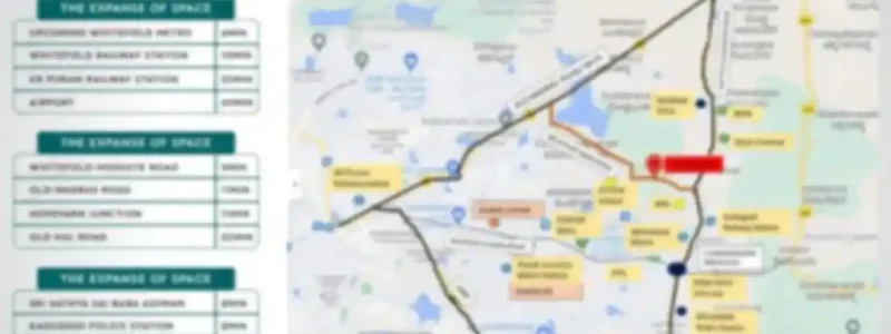 Purva Flow Apartment Location map with birds eye view photo by Puravankara Group located at KIADB Aerospace Park, Bagalur, Bangalore Karnataka